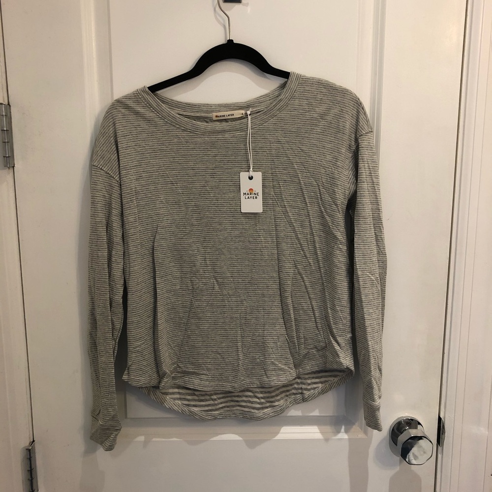 Marine Layer Striped Tee